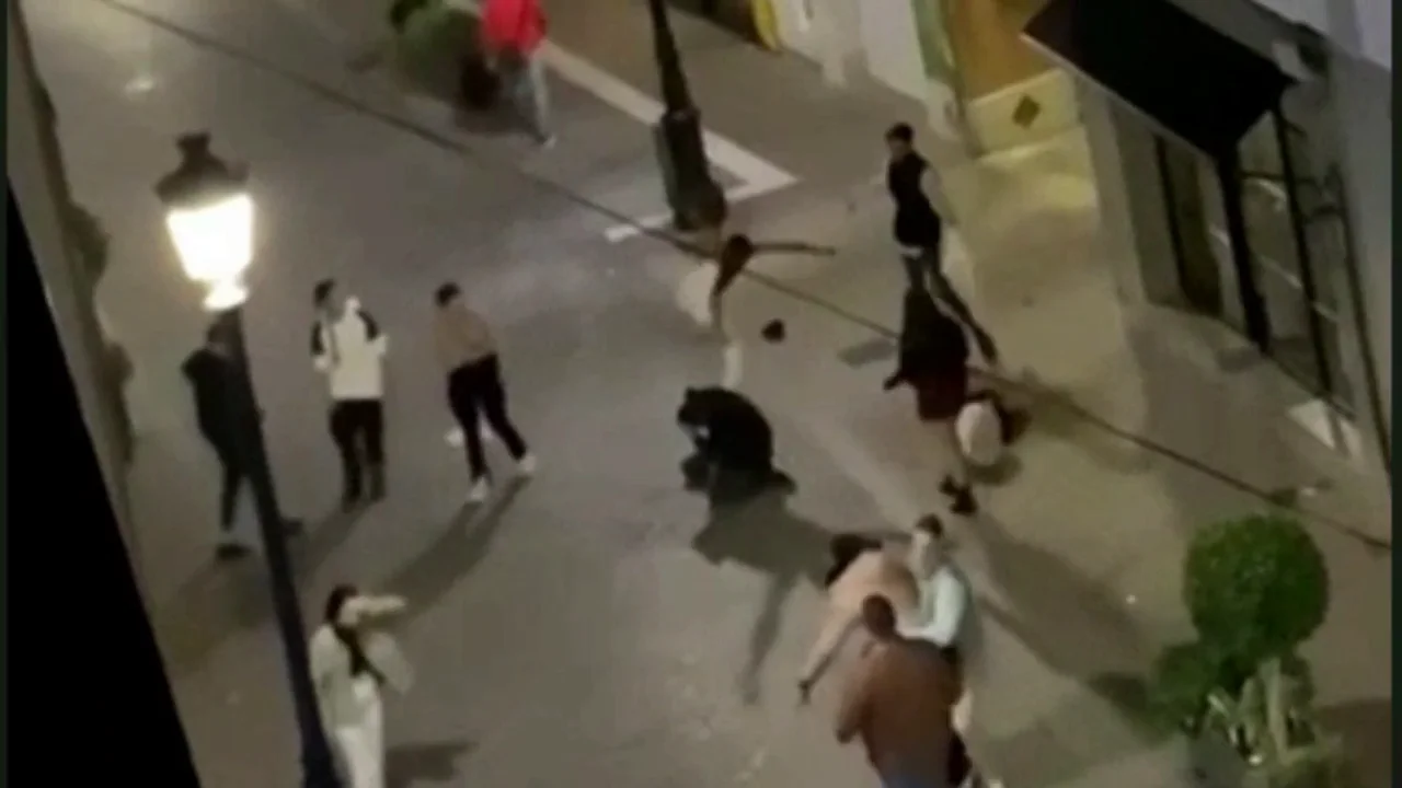 El vídeo de la brutal pelea con patadas y puñetazos en El Peso de Lucena, Córdoba El vídeo de la brutal pelea con patadas y puñetazos en El Peso de Lucena, Córdoba