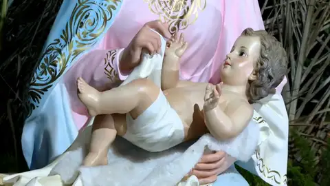 El niño Jesús de Barberà del Vallès El niño Jesús de Barberà del Vallès abandona cada noche el pesebre para dormir en comisaría