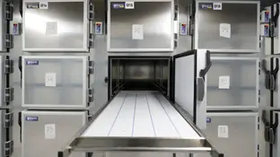 Imagen de una morgue Imagen de una morgue