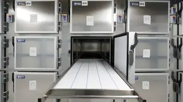 Imagen de una morgue Imagen de una morgue