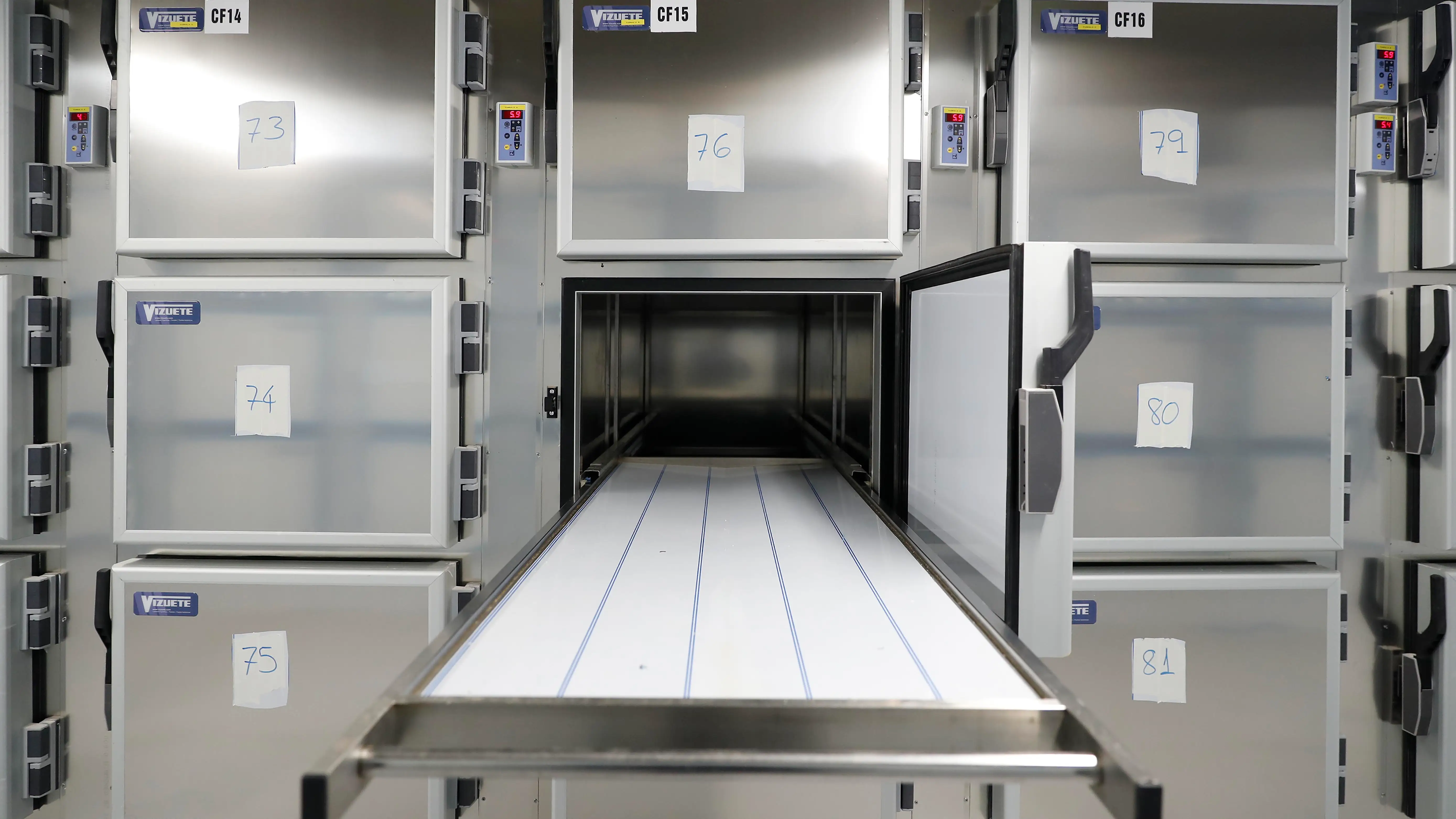 Imagen de una morgue Imagen de una morgue