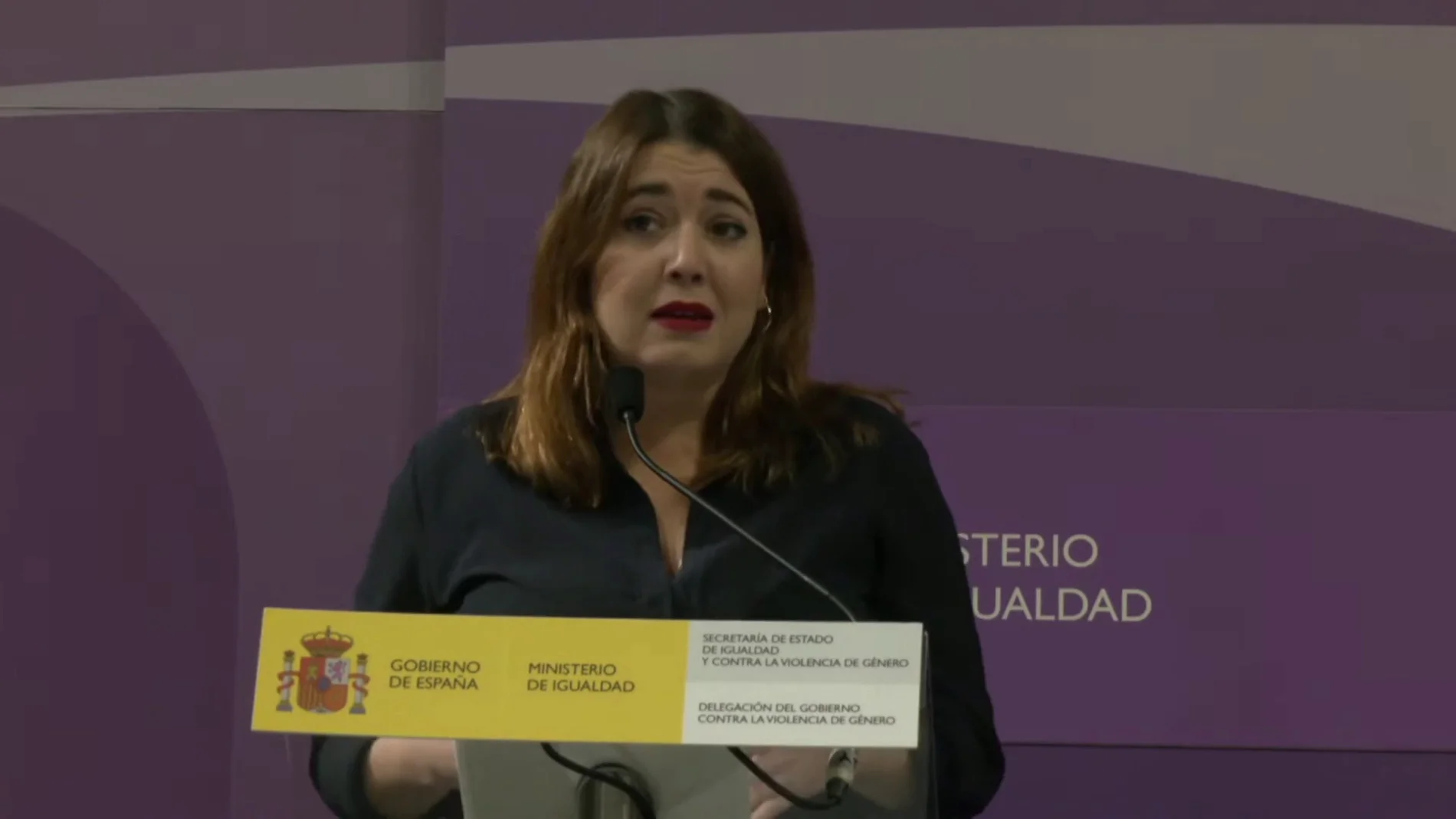 Ángela Rodríguez, secretaria de Estado de Igualdad