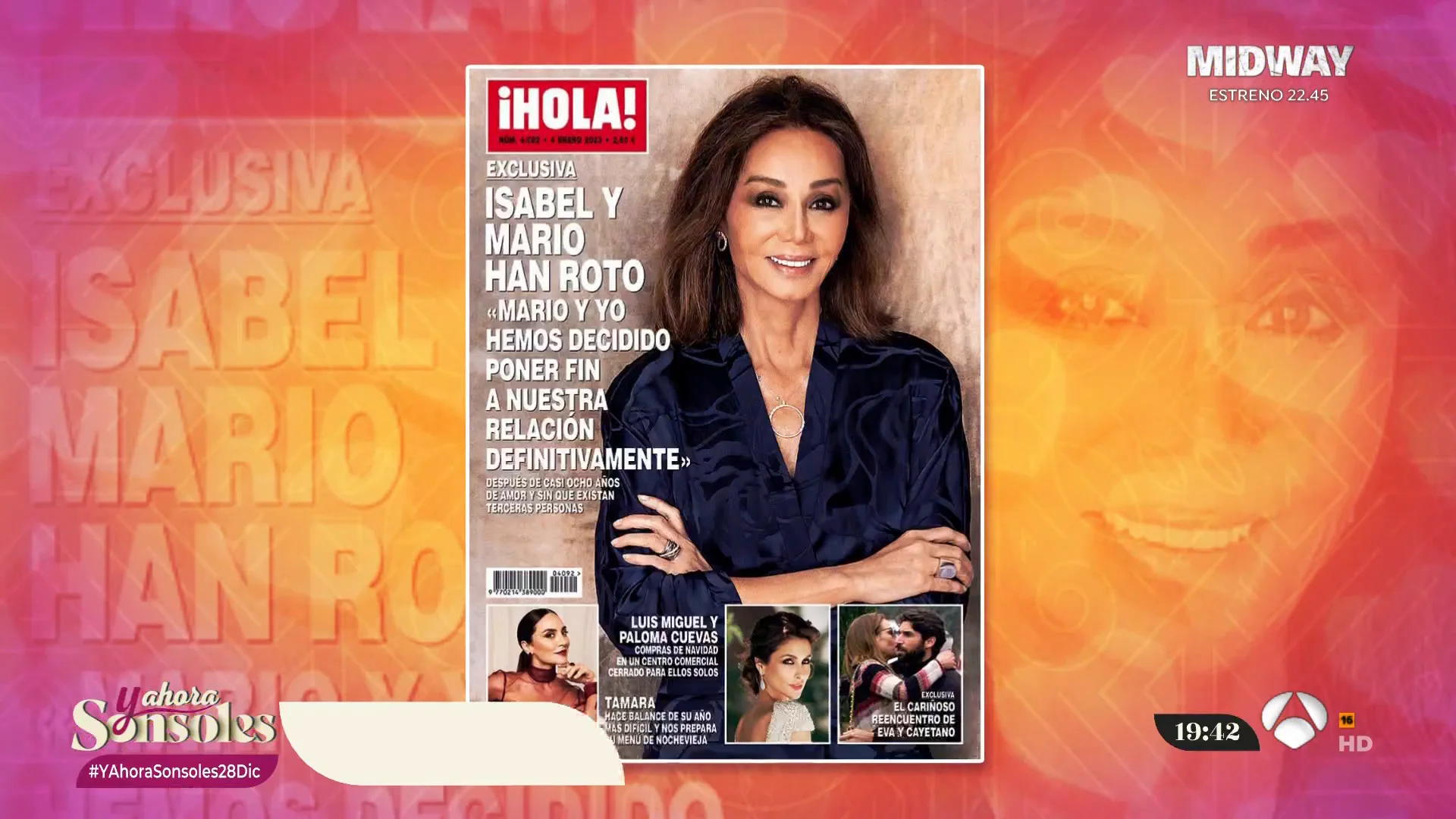Isabel Preysler y Mario Vargas Llosa rompen: “Hemos decidido poner fin a nuestra relación definitivamente" Isabel Preysler y Mario Vargas Llosa rompen: “Hemos decidido poner fin a nuestra relación definitivamente"