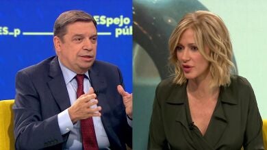 El ministro Luis Planas, sobre la rebaja del IVA a los alimentos: 