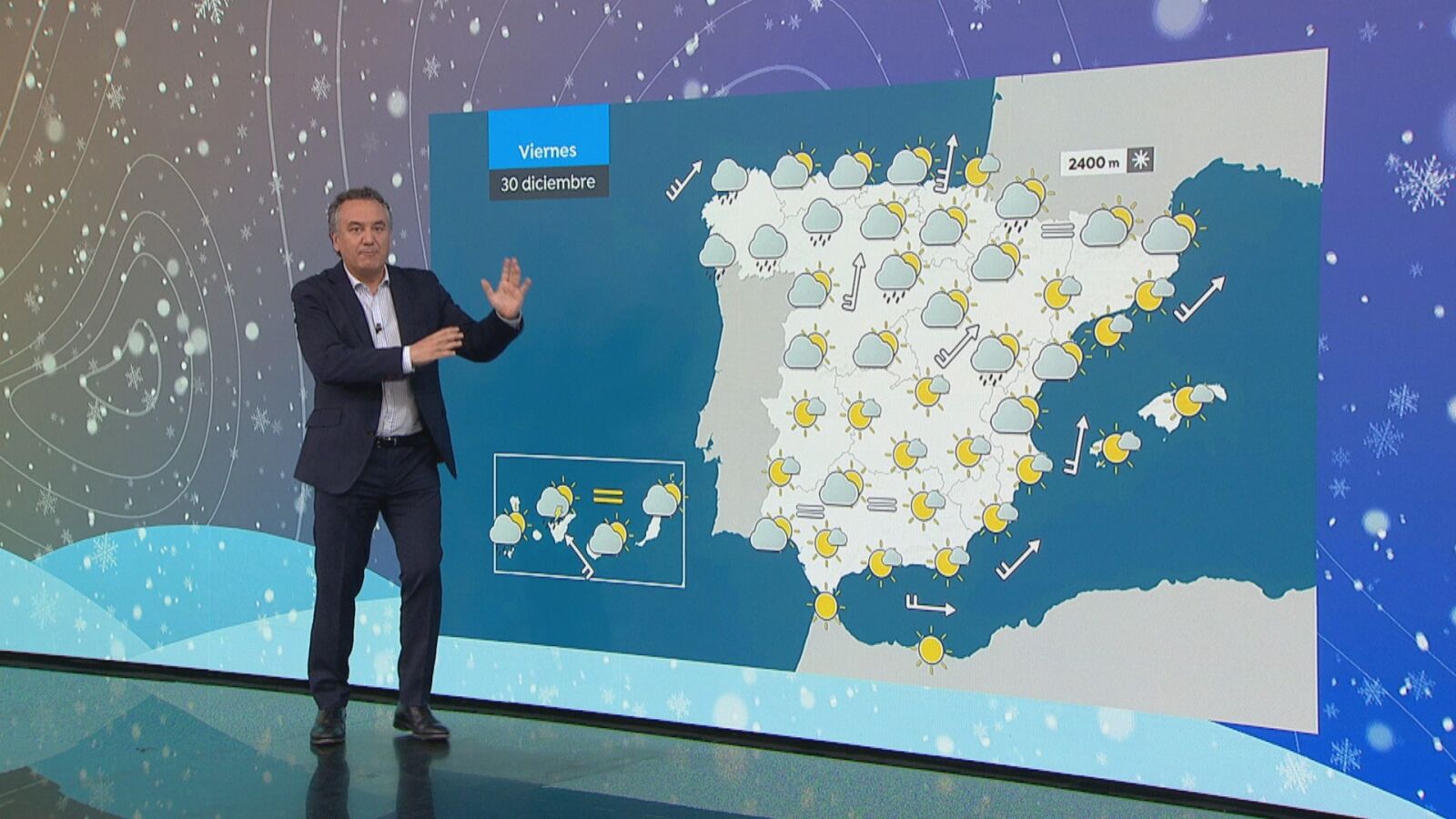 Temperaturas 15º por encima de lo normal en toda Europa ante una Nochevieja primaveral
