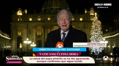 Antonio Pelayo, corresponsal en El Vaticano: 