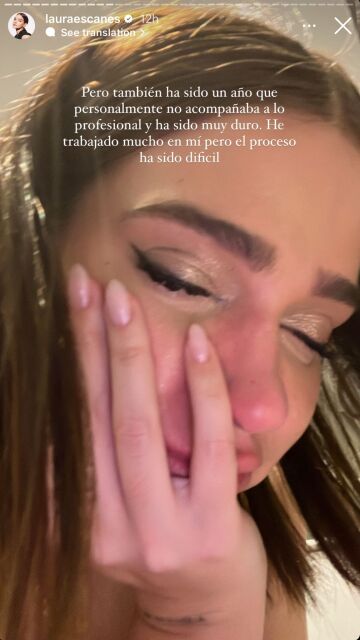 Laura Escanes se sincera sobre lo duro que ha sido este año "personalmente"