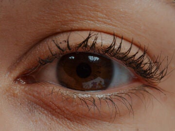 El ojo de una chica