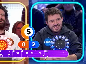 El VAR de ‘Pasapalabra’ interrumpe a Orestes en ‘La Pista’: “Esta me ha dolido” El VAR de ‘Pasapalabra’ interrumpe a Orestes en ‘La Pista’: “Esta me ha dolido”