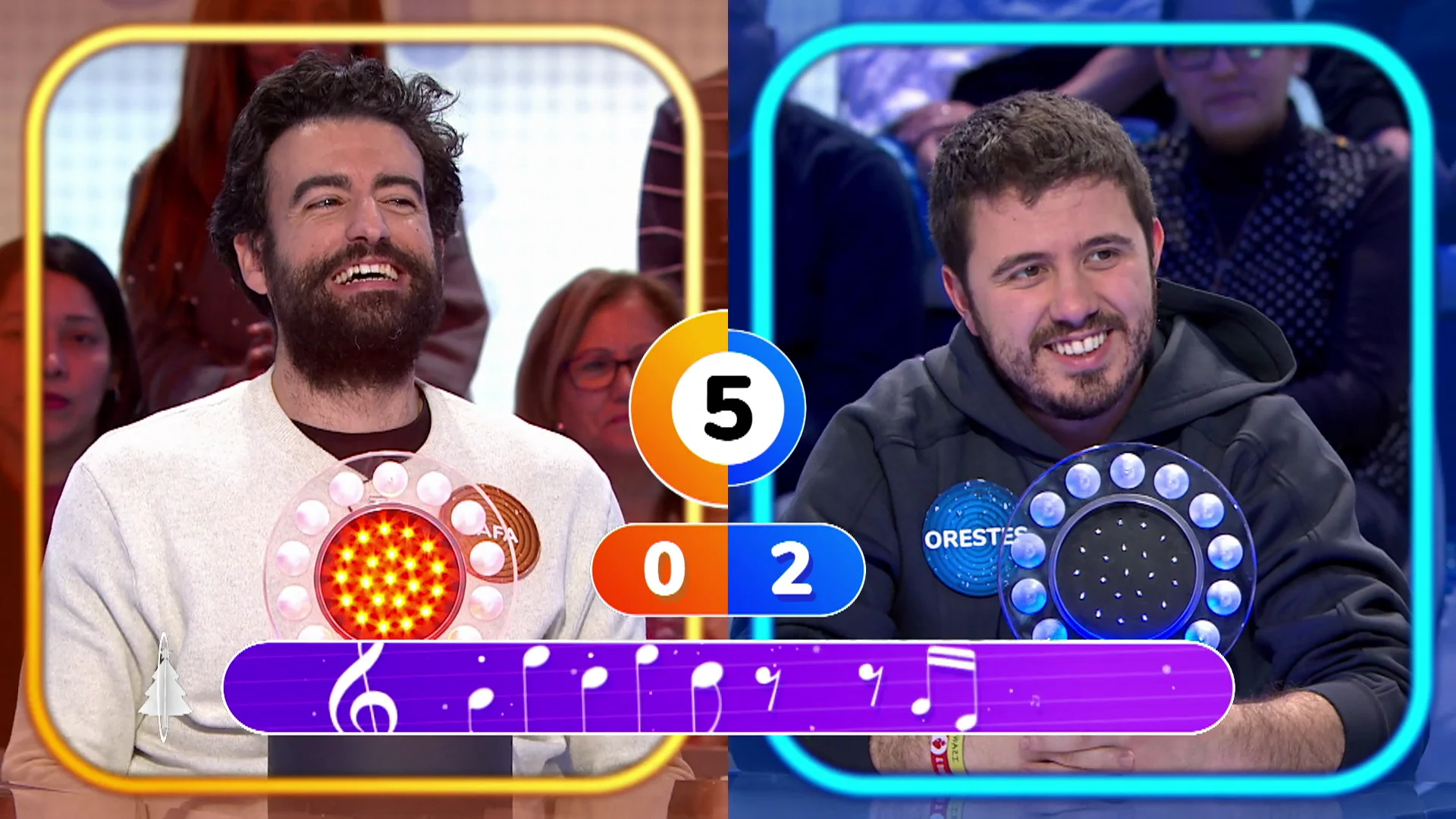 El VAR de ‘Pasapalabra’ interrumpe a Orestes en ‘La Pista’: “Esta me ha dolido” El VAR de ‘Pasapalabra’ interrumpe a Orestes en ‘La Pista’: “Esta me ha dolido”