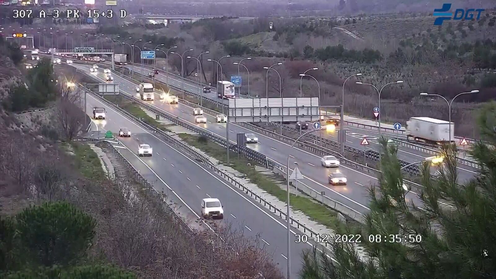 Arranca la segunda fase de la operación salida de Navidad de la DGT