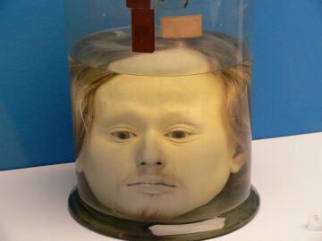 Imagen de la cabeza del asesino en serie