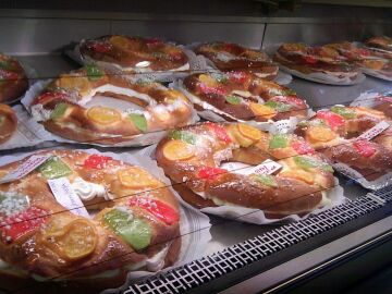 Imagen de archivo de roscones de Reyes