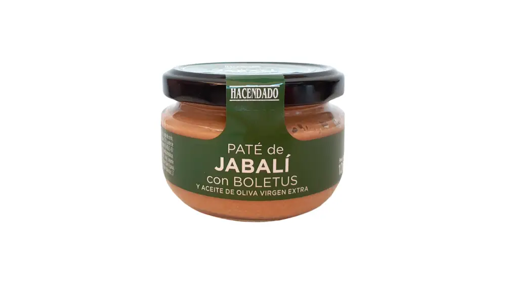 Paté de jabalí con boletus de Mercadona