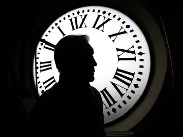 Imagen de archivo de un reloj Imagen de archivo de un reloj