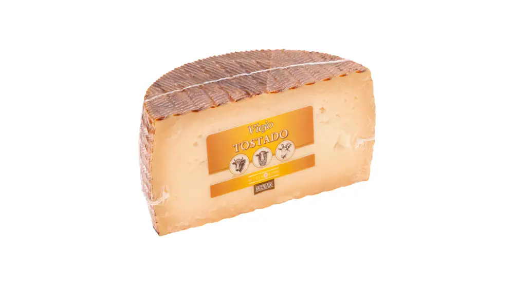 Queso viejo tostado de Mercadona