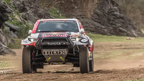 Al-Attiyah, en la segunda etapa del Dakar Al-Attiyah, en la segunda etapa del Dakar
