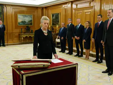 La nueva magistrada del Tribunal Constitucional, María Luisa Segoviano La nueva magistrada del Tribunal Constitucional, María Luisa Segoviano