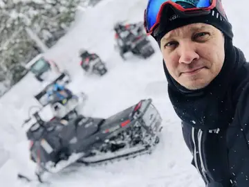 El actor Jeremy Renner El actor Jeremy Renner