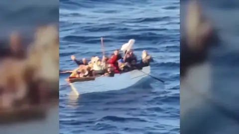 Rescate de migrantes cubanos Florida desde un crucero turístico