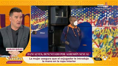 Carlos Quílez, por la denuncia a Dani Alves: 