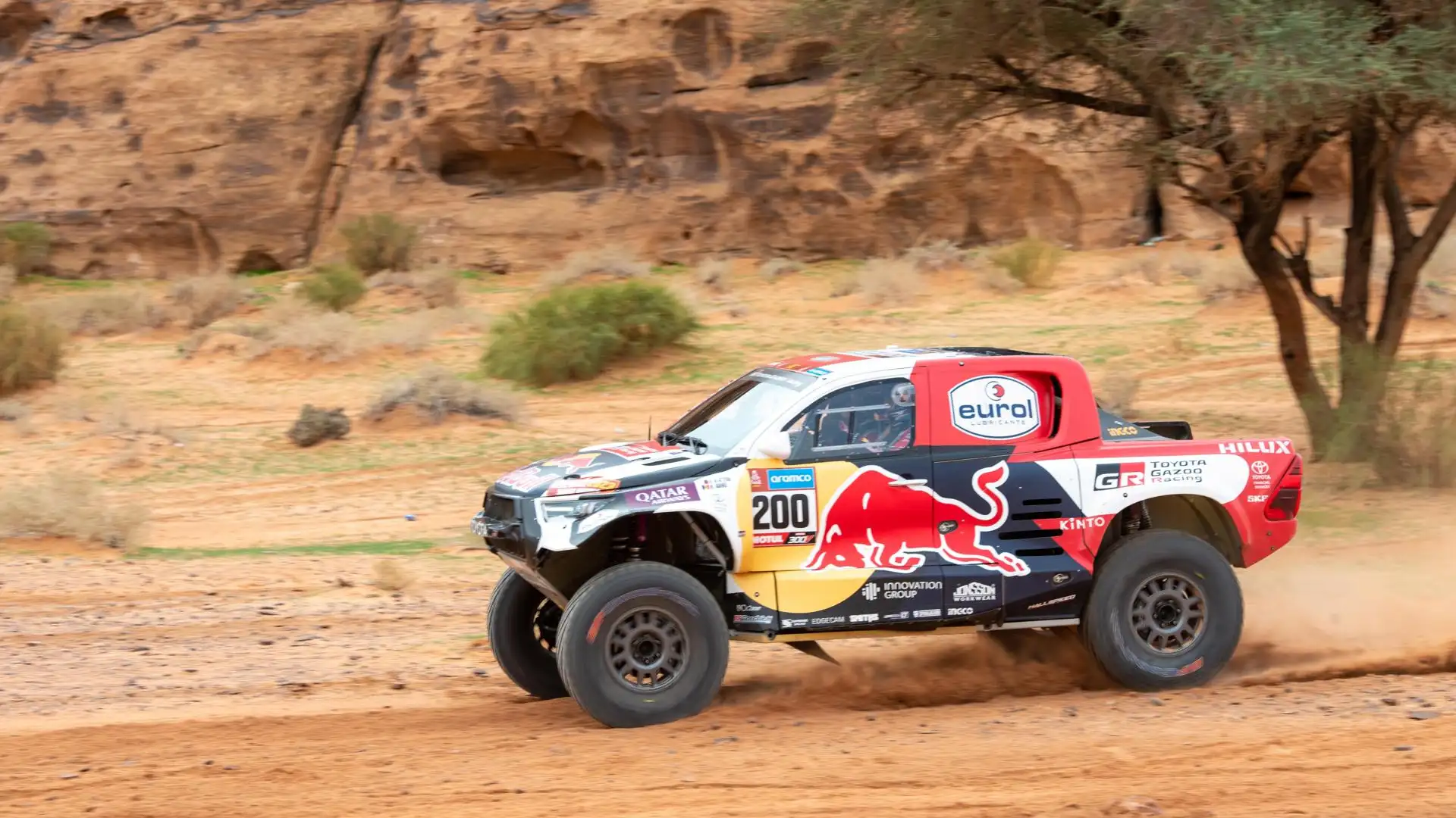 Al-Attiyah, en la etapa 5 del rally Dakar 