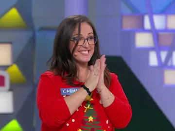 Mejor imposible: ¡Carmela gana la final en solo dos segundos! Mejor imposible: ¡Carmela gana la final en solo dos segundos!