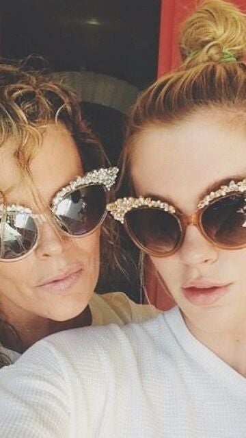 Kim Basinger y su hija Ireland Baldwin