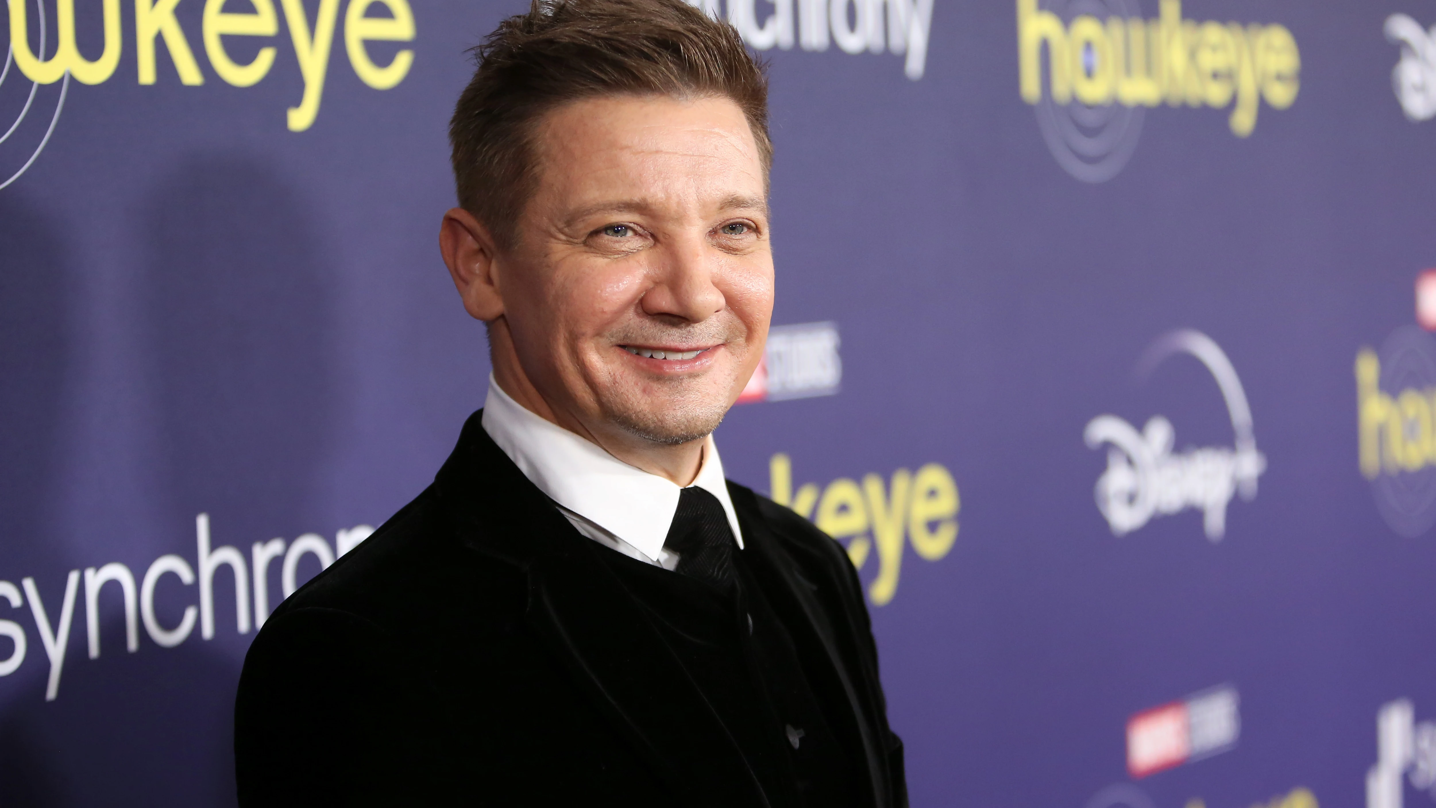 Jeremy Renner en la presentación de 'Hawkeye' Jeremy Renner en la presentación de 'Hawkeye'