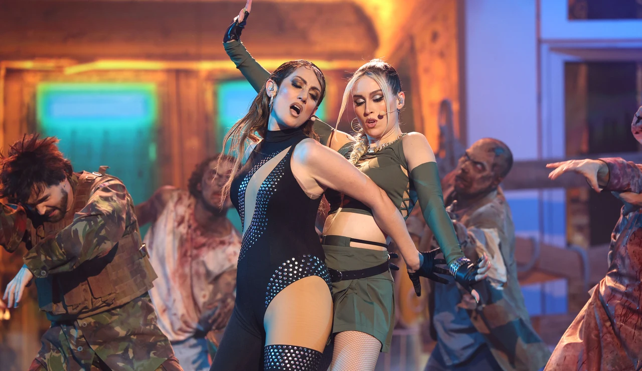 Ana Morgade y Eva Soriano perrean entre zombis como Ana Mena y Belinda