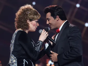 ¡Una joya! María Villalón y Jorge González crean magia como Rocío Dúrcal y Juan Gabriel ¡Una joya! María Villalón y Jorge González crean magia como Rocío Dúrcal y Juan Gabriel