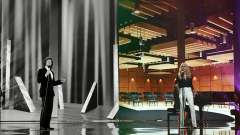 Daniel Diges clama ‘Perdóname’ junto a Marta Sánchez en un homenaje a Camilo Sesto Daniel Diges clama ‘Perdóname’ junto a Marta Sánchez en un homenaje a Camilo Sesto