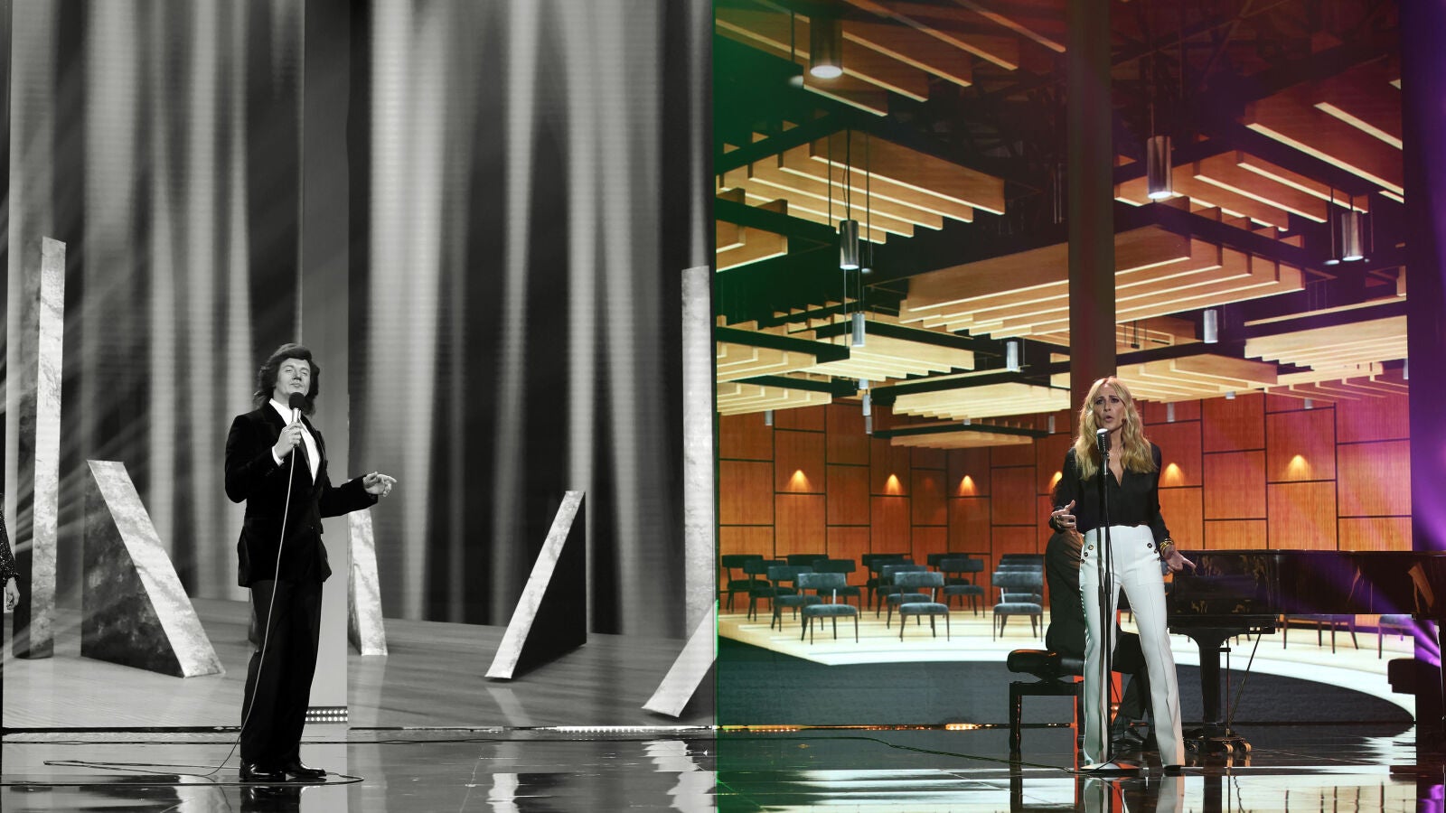 Daniel Diges clama ‘Perdóname’ junto a Marta Sánchez en un homenaje a Camilo Sesto
