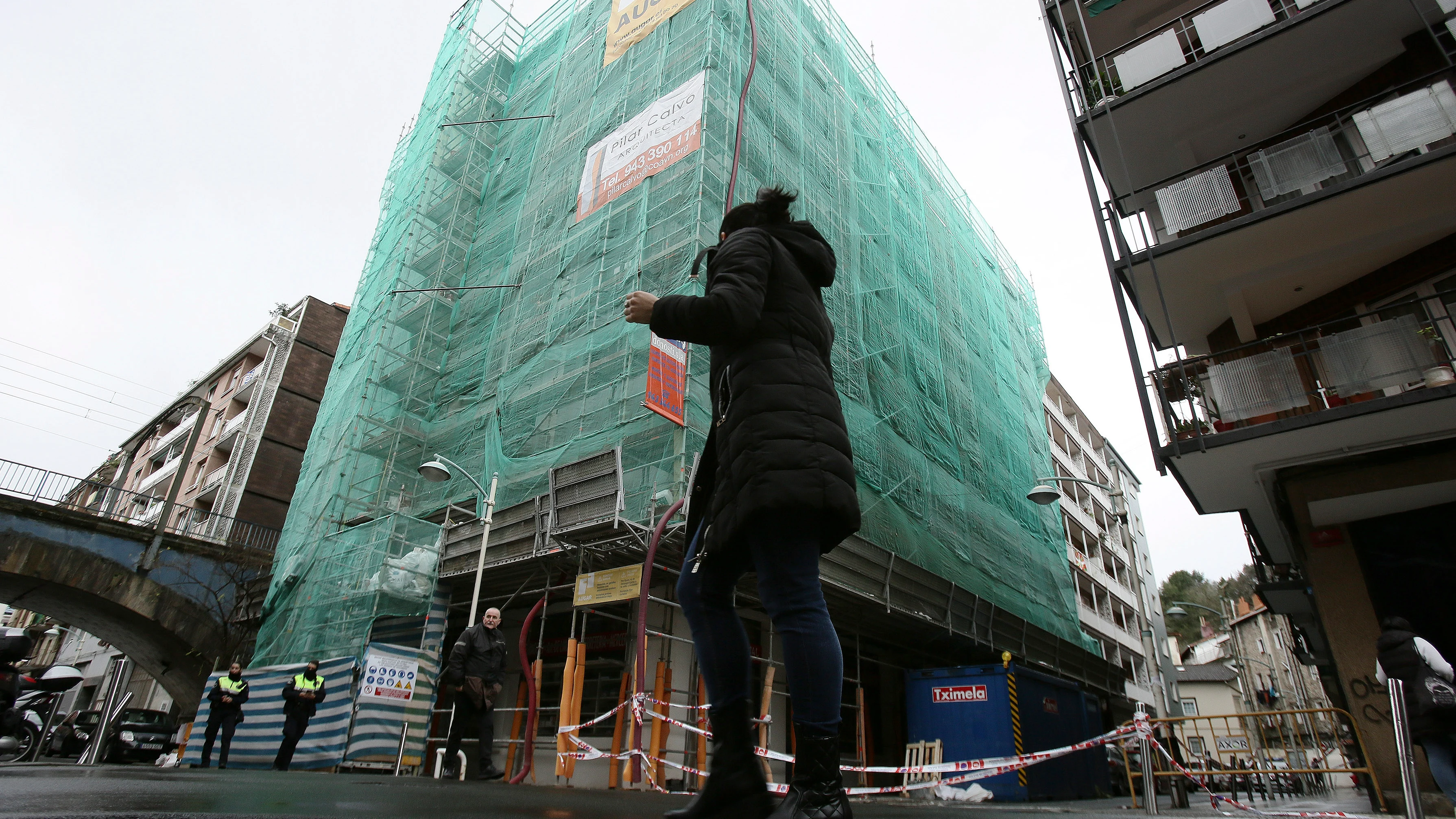 Estructura del edificio en Gipuzkoa Estructura del edificio en Gipuzkoa