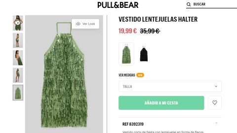 Vestido lentejuelas