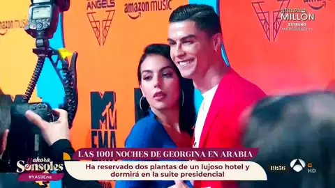 Georgina vuelve a demostrar que su vida es sinónimo de lujo: así es el hotel en el que se aloja en Riad Georgina vuelve a demostrar que su vida es sinónimo de lujo: así es el hotel en el que se aloja en Riad