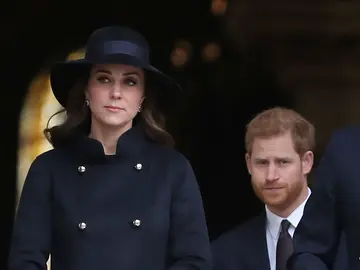 Kate Middleton y el príncipe Harry Kate Middleton y el príncipe Harry