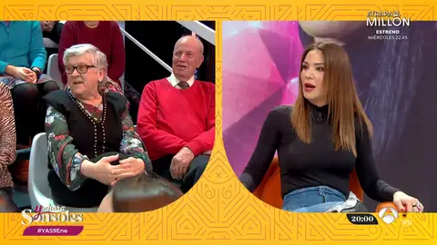 Tamara Gorro recibe una sorprendente visita en el plató: "Desde que empecé en la televisión siempre me acompañan" Tamara Gorro recibe una sorprendente visita en el plató: "Desde que empecé en la televisión siempre me acompañan"