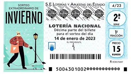 Sorteo Extraordinario de Invierno de Loter&iacute;a Nacional 2023
