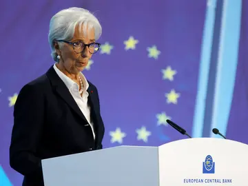 La presidenta del BCE, Christine Lagarde La presidenta del BCE, Christine Lagarde