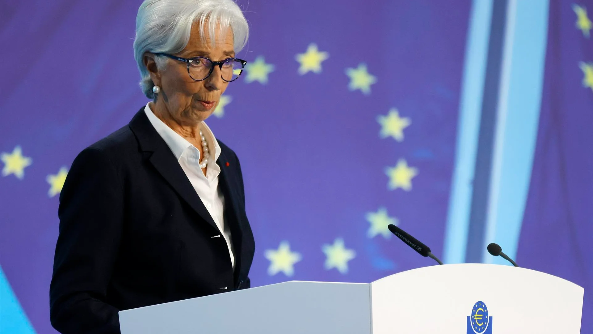 La presidenta del BCE, Christine Lagarde La presidenta del BCE, Christine Lagarde