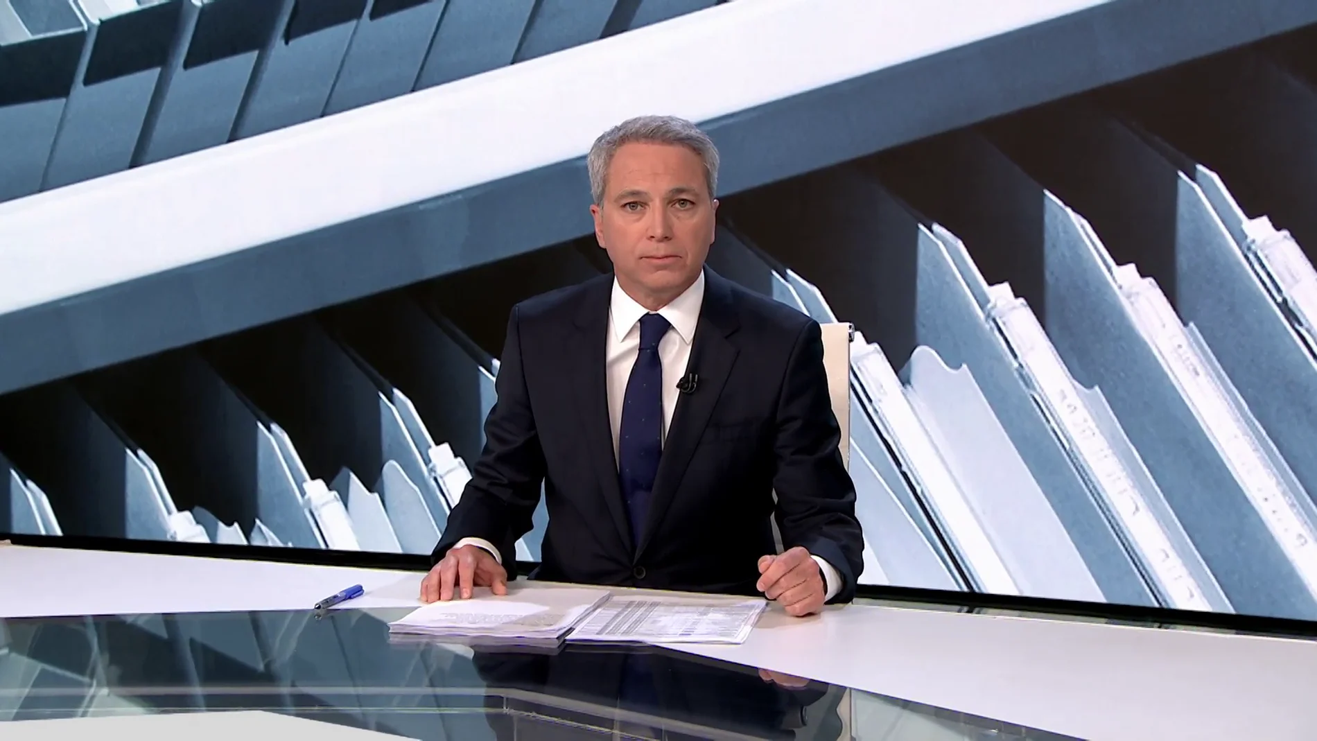 Vicente Vallés, director y presentador de Antena 3 Noticias 2 Vicente Vallés, director y presentador de Antena 3 Noticias 2