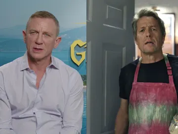 Daniel Craig y Hugh Grant, en 'Glass Onion' Daniel Craig y Hugh Grant, en 'Glass Onion'