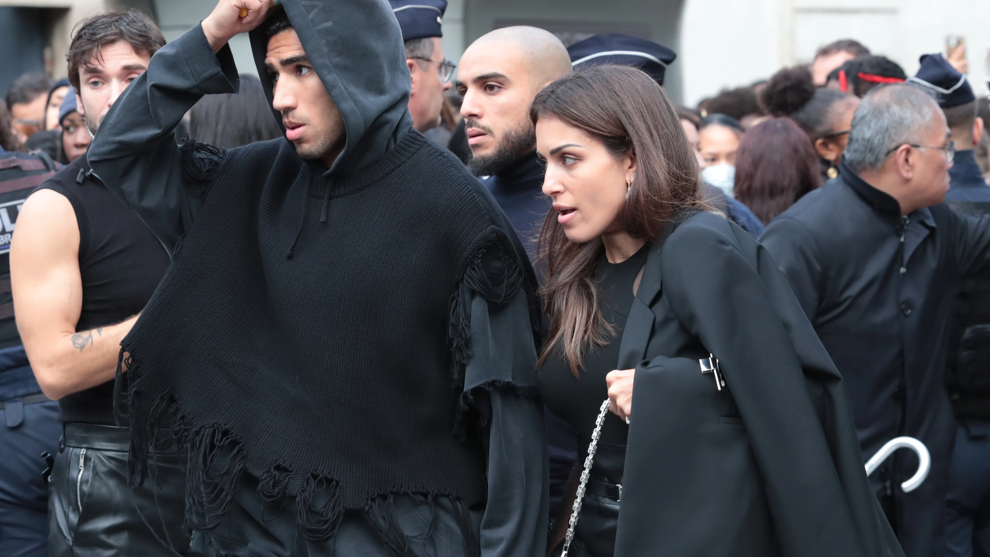 Hiba Abouk y Achraf Hakimi Hiba Abouk y Achraf Hakimi