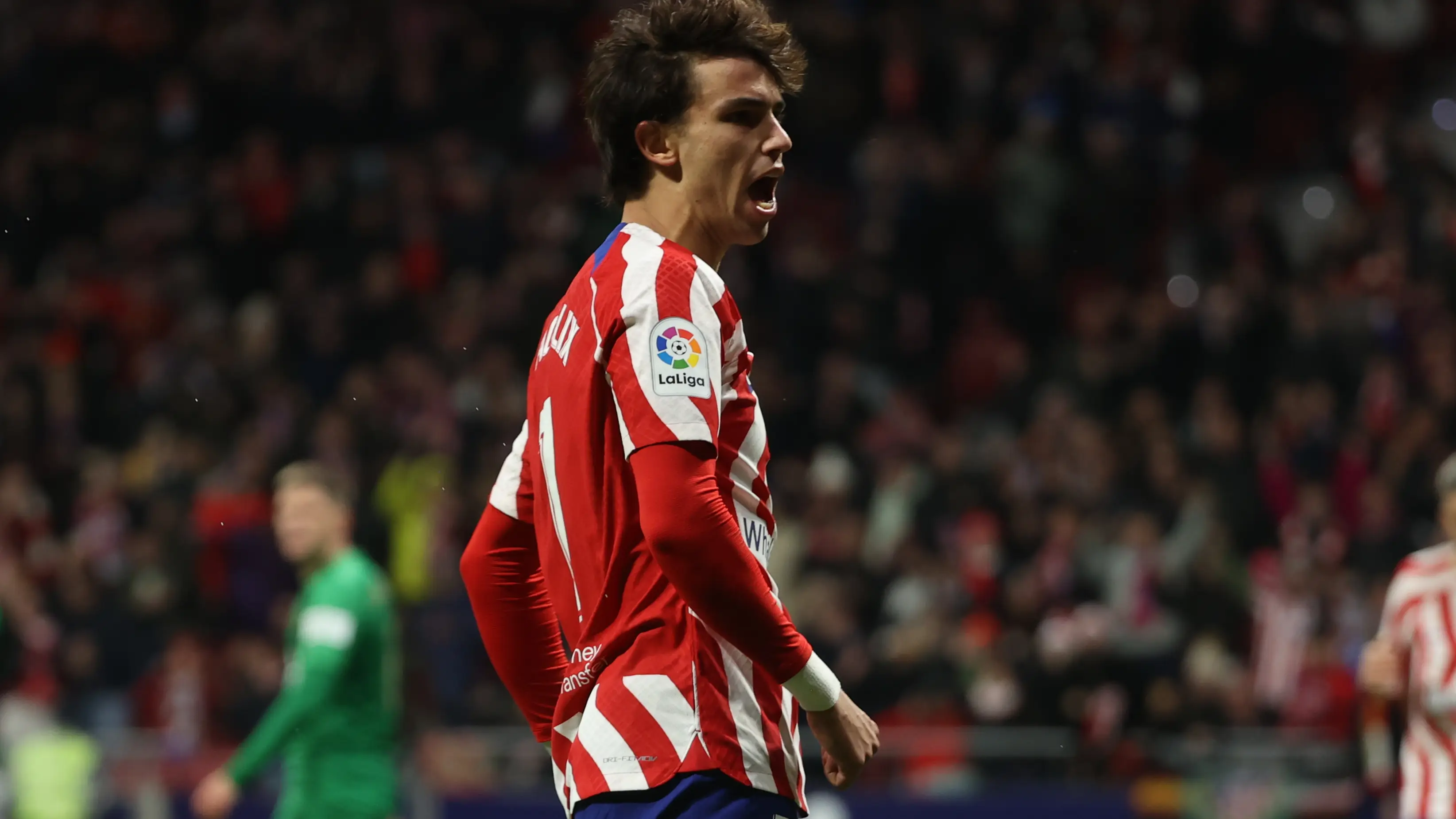 Joao Félix, en un partido con el Atlético de Madrid Joao Félix, en un partido con el Atlético de Madrid