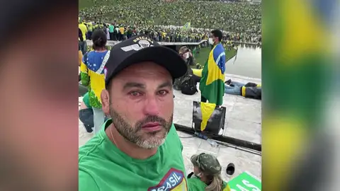 El sobrino de Bolsonaro en el asalto en Brasil El sobrino de Bolsonaro en el asalto en Brasil