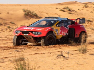 Sébastien Loeb, en acción en el Dakar 2023
