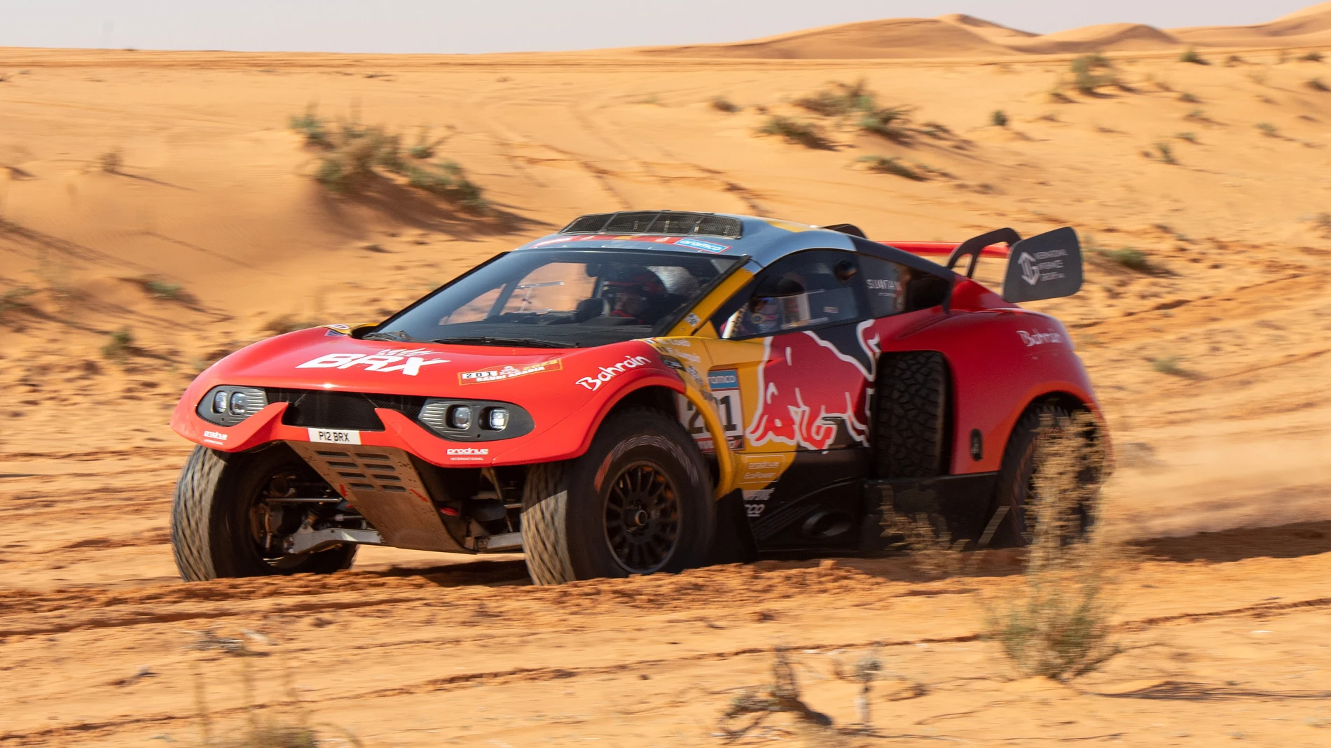 Sébastien Loeb, en acción en el Dakar 2023
