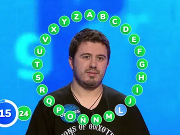 ¡A una del bote! Orestes consigue 24 aciertos en ‘El Rosco’ y se lanza directo a por los 2.032.000 euros ¡A una del bote! Orestes consigue 24 aciertos en ‘El Rosco’ y se lanza directo a por los 2.032.000 euros
