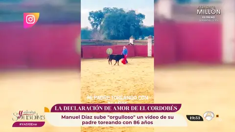 Manuel Díaz ‘El Cordobés’ presume de padre en redes sociales: “Orgulloso de ser hijo tuyo" Manuel Díaz ‘El Cordobés’ presume de padre en redes sociales: “Orgulloso de ser hijo tuyo"